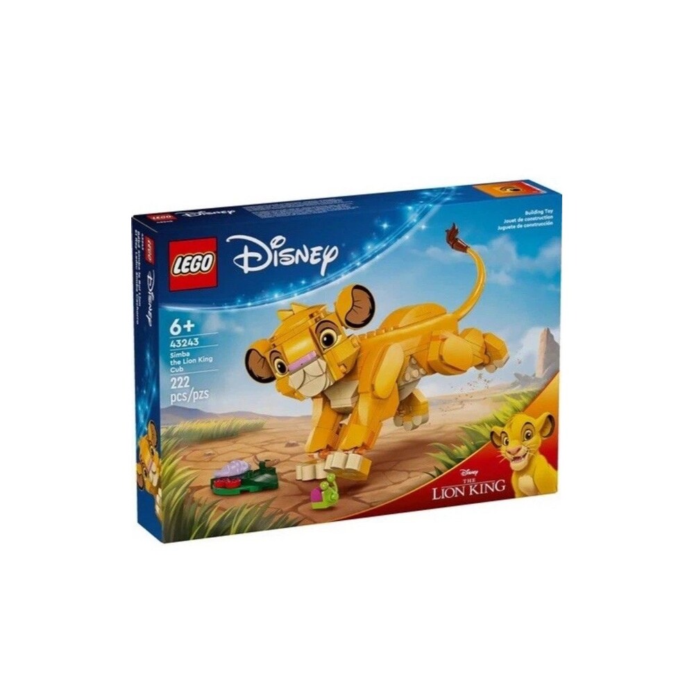 LEGO® Disney™ Classic Simba the Lion King Cub 43243 Building Toy Bricks NEW